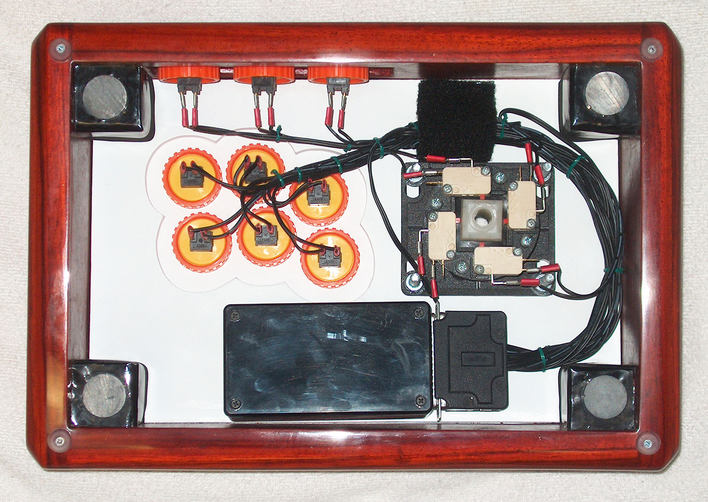 Arcade Stick (African Padauk)