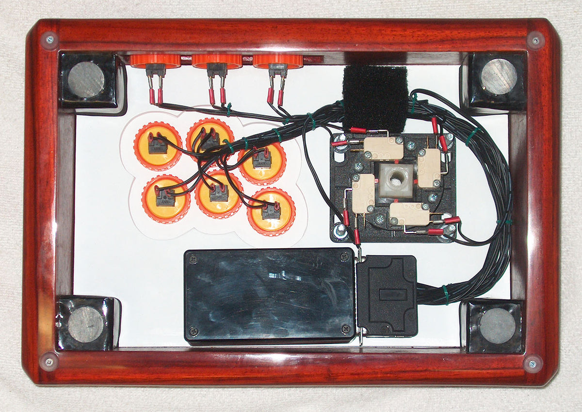 Arcade Stick (African Padauk)