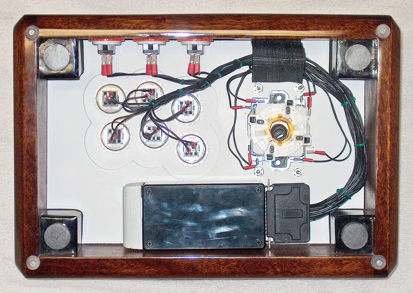 Arcade Stick (African Mahogany)
